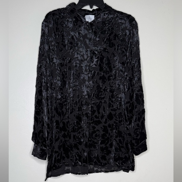 JADE DRESS SHIRT BLOUSE - Picture 2 of 7